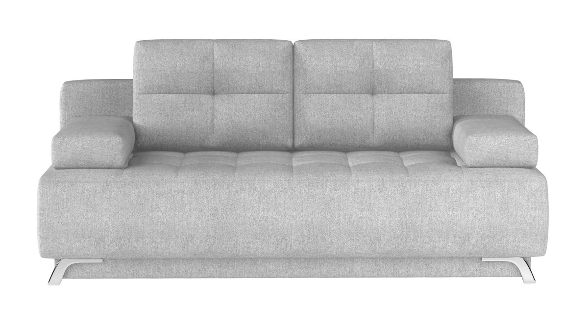Sofa Oslo Z Funkcją Spania i Pojemnikiem Na Pościel Luźne Poduszki Do Salonu Pokoju Nowoczesna Styl Szara Alfa 17 Bez Boczków Mała Młodzieżowa.jpg