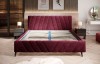 Łóżko Tapicerowane Calypso Tkanina Riviera 59 + Riviera 100 + Neiva Ellin 1024 Drewniany Stelaż.jpg