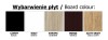 Kolory Płyt Frontów Korpusu Szaf Biały Czarny Dąb Sonoma Wenge Craft Złoty.jpg