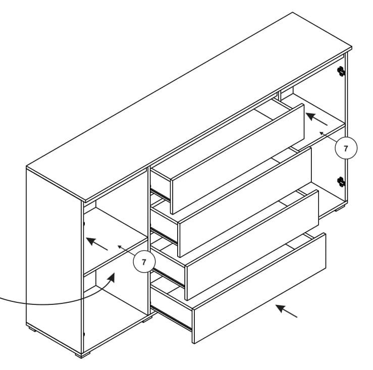 Cosmo C06 Komoda 2drz 4szuf-5.jpg