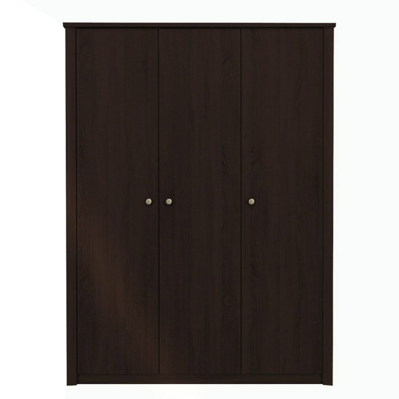 Szafa FINEZJA F 3 Szerokość 150 cm Wysokość 202 cm 3-Drzwi Trzydrzwiowa Garderoba Do Sypialni Pokoju Salonu Dąb Sonoma Czekolada Klasyczna Drążek Półki