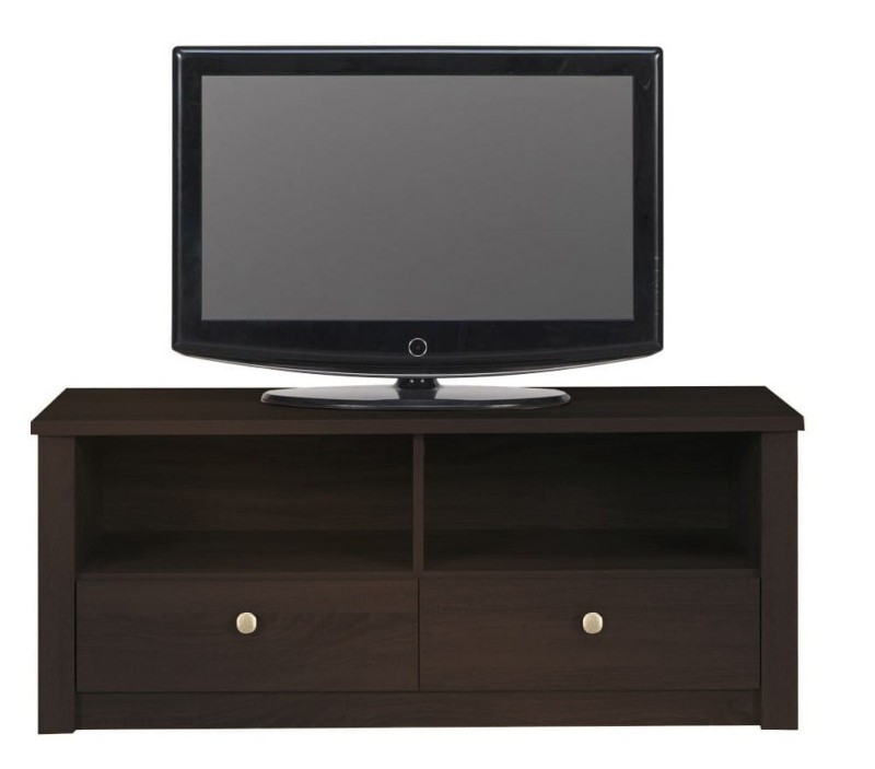 Szafka RTV FINEZJA F 18 Szerokość 120 cm Wysokość 47 cm 2-Szuflady Dąb Sonoma Czekolada Do Salonu Pokoju Stolik Tradycyjny Klasyczny Nowoczesny .jpg