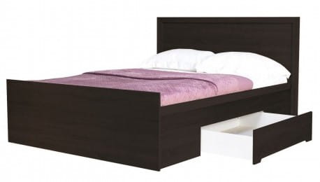 Łóżko FINEZJA F 10 Do Sypialni Powierzchnia Spania 140 x 200 cm Dąb Sonoma Czekolada Tradycyjne Klasyczne Nowoczesne z Szufladą Pojemnik Na Pościel Szuflada.jpg