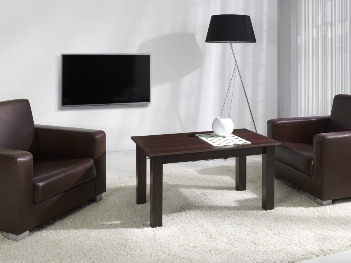 T 28 - kasztan wenge Stolik Kawowy T28 Do Salonu Nowoczesny Kasztan Wenge Ława Pokoju Poczekalni Gabinetu Prostokątny Prosty Szerokość 102 Wysokość 62 cm.jpg