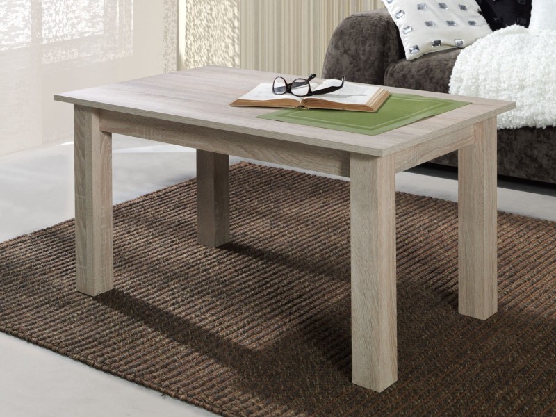 T 32 - dab sonoma Stolik Kawowy T32 Do Salonu Nowoczesny Dąb Sonoma Ława Pokoju Poczekalni Gabinetu Prostokątny Prosty Szerokość 102 Wysokość 62 cm.jpg