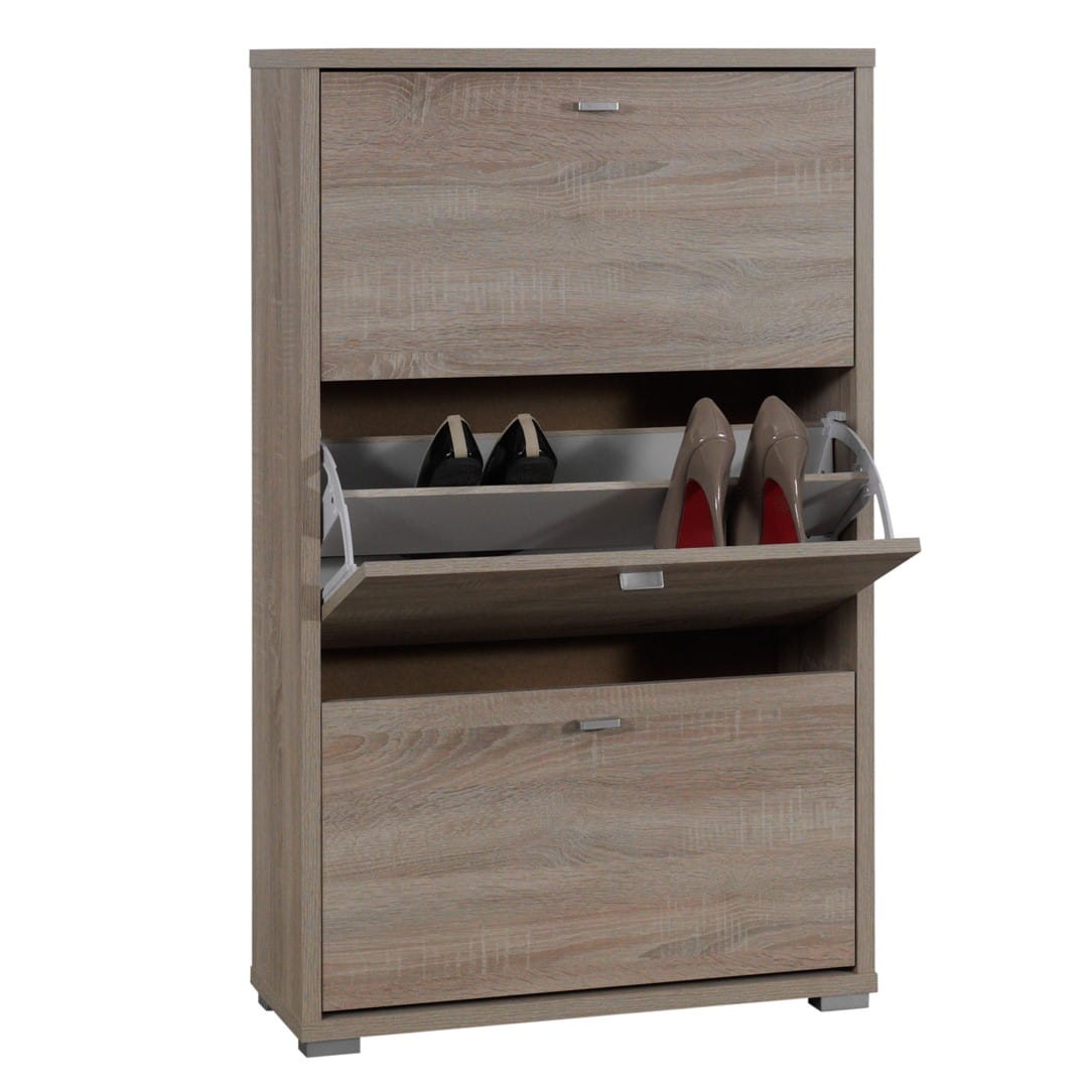 a3 - środek Szafka na buty ANTER A03 Biała Garderoba do Przedpokoju Dwa Poziomy Koszyki .jpg