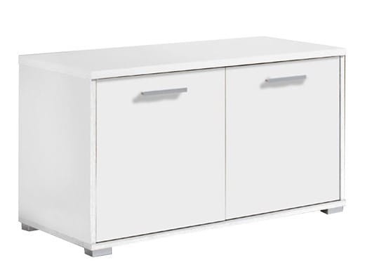 H02 - SZAFKA DOLNA Z DRZWIAMI Na Buty Garderoba Przedpokój Biała.jpg