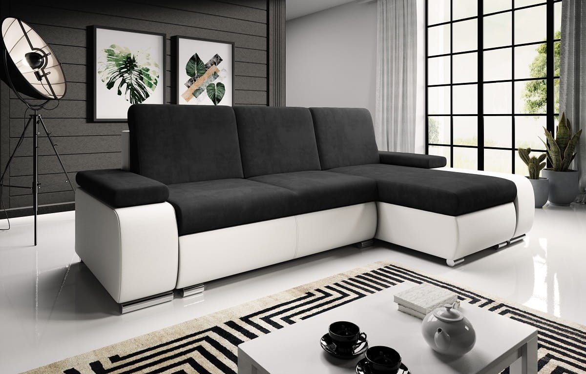 NAROŻNIK LATE  Madryt biały Kronos 07 Czarny.jpg