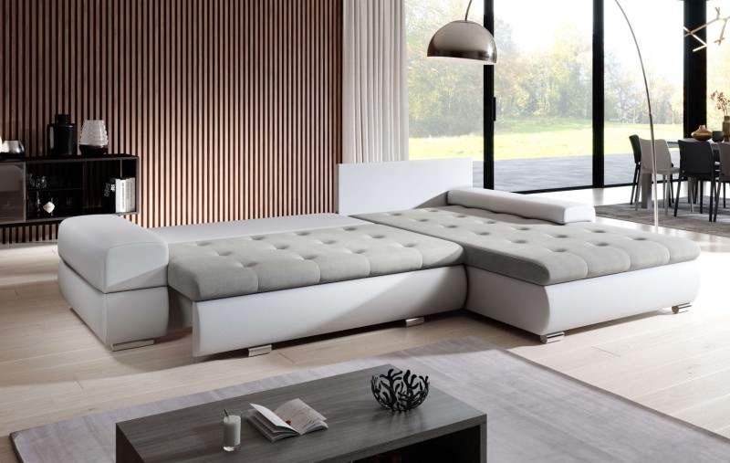 Narożnik Sorento Madryt 120 Biała Eko Skóra Orinoco 90 funkcja.jpg