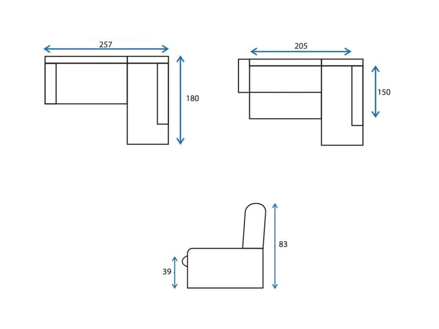Narożniki Taro Wymiary