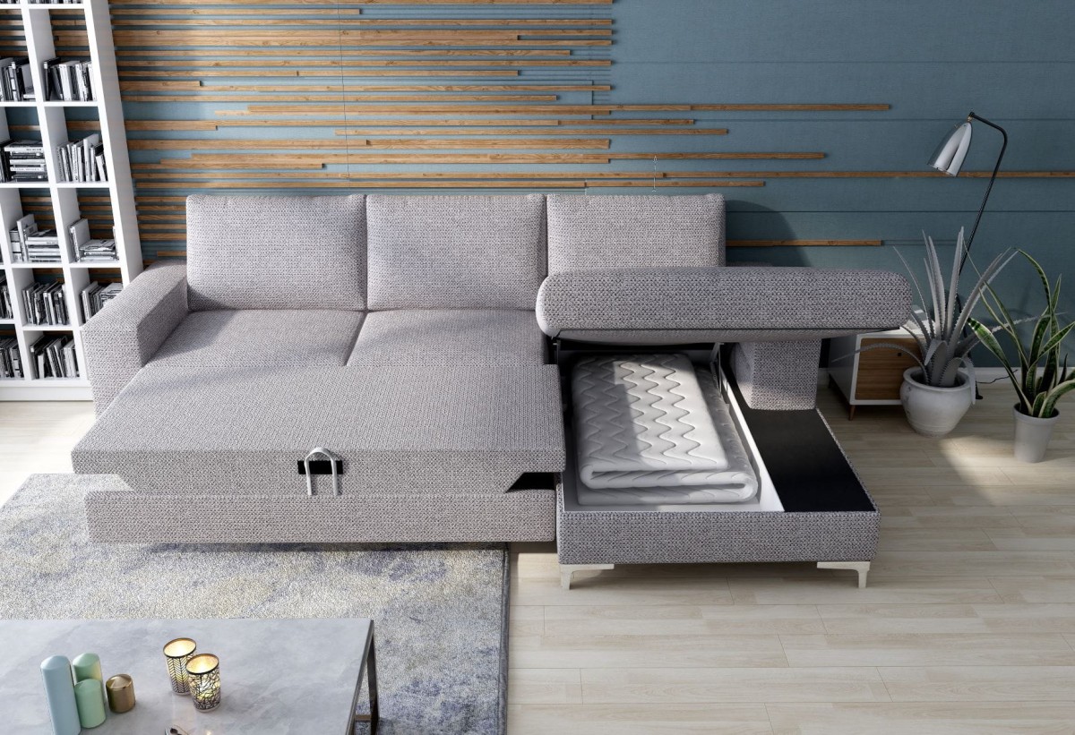 Materac Wyruwnujący Powierzchnię Spania Top Na Narożnik Sofę Kanape SORANO 120 x 190 130 x 200 140 x 200 cm Lensi Nakladka .jpg