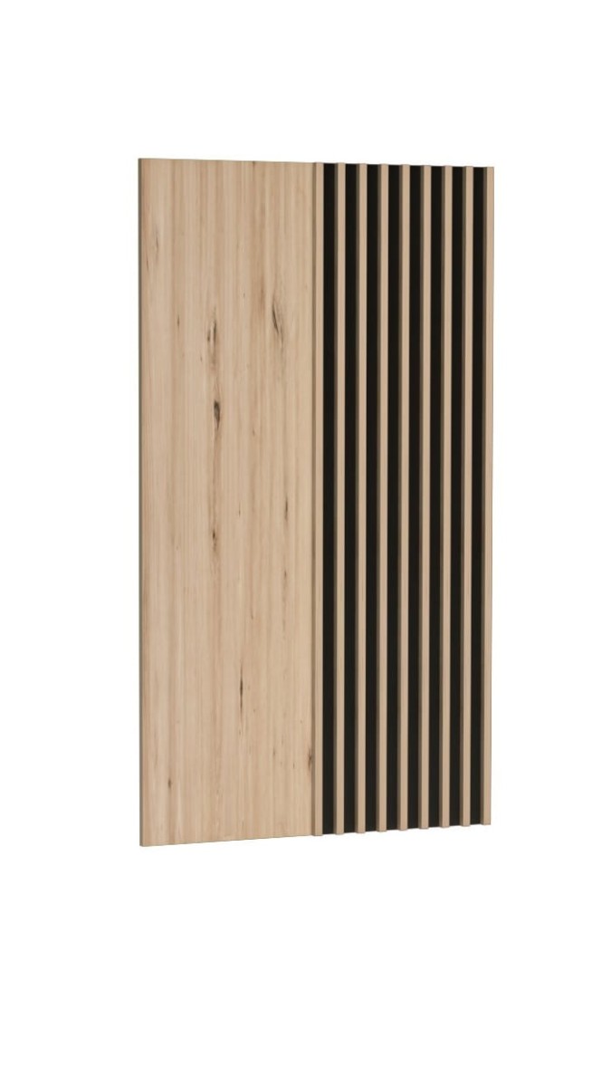 Panel KALI Szerokość 80 Wysokość 138 Lamele Dąb Artisan Czarny C11.jpg
