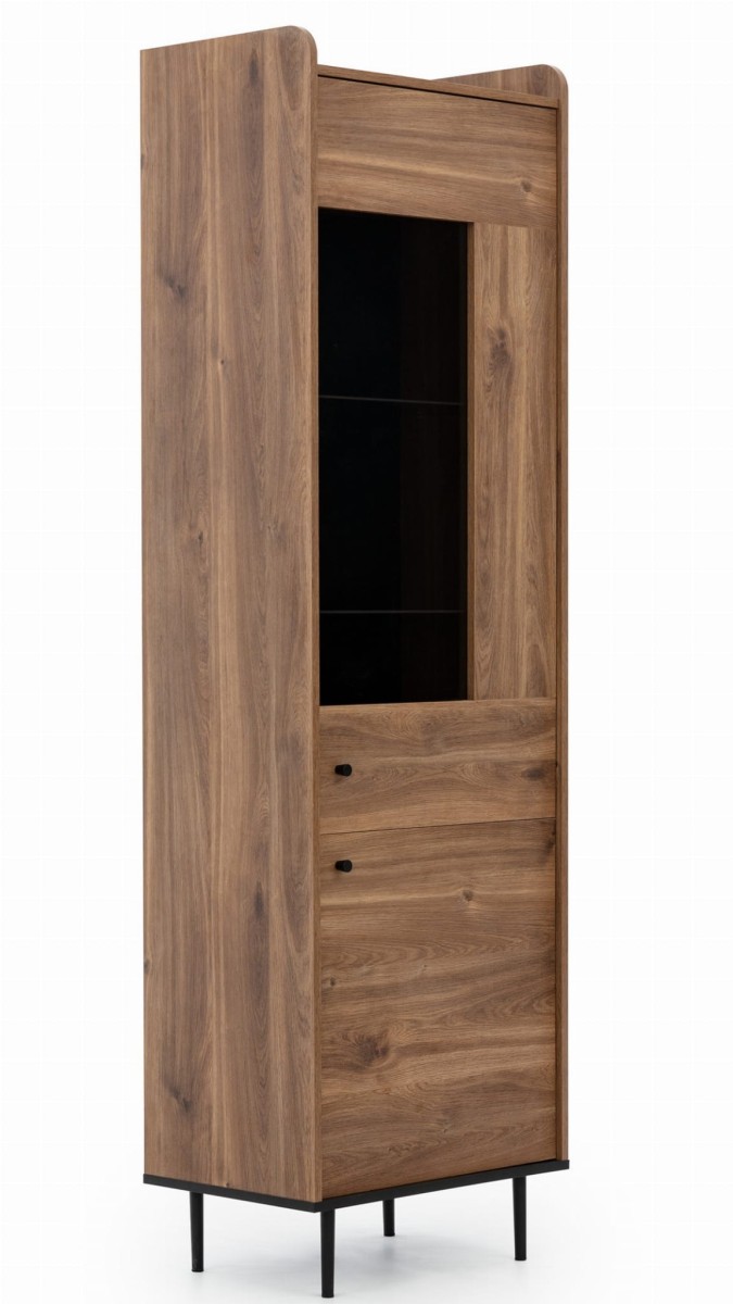 Witryna VS WIT60 VS-09 VASINA LED Nowoczesna Do Salonu Wysokie 15 cm Metalowe Czarne Nogi Styl LOFT Szerokość 60 cm B.jpg