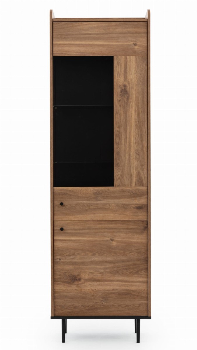 Witryna VS WIT60 VS-09 VASINA LED Nowoczesna Do Salonu Wysokie 15 cm Metalowe Czarne Nogi Styl LOFT Szerokość 60 cm.jpg