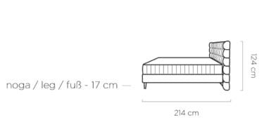 Łóżko Inferno Tapicerowane Tkanina Loris 01 Nowość Do Sypialni Wymiary.jpg