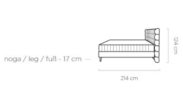 Łóżko Inferno Tapicerowane Tkanina Loris 01 Nowość Do Sypialni Wymiary.jpg
