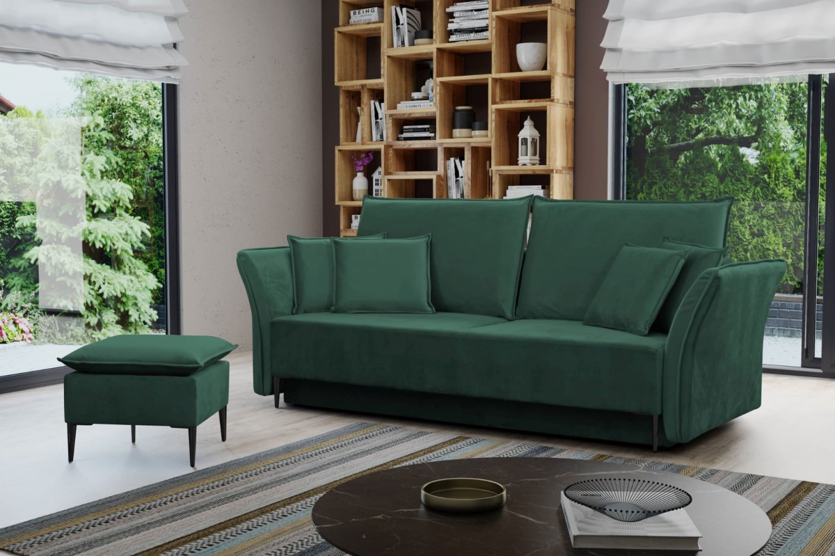 Sofa BREGI do pokoju salonu poduszki funkcj spania pojemnik na posciel tiffany 10 czarne nogi.jpg