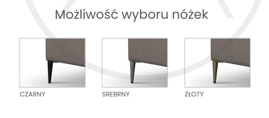 Naroznik BREGI Nóżki Złote Srebrne Czarne.jpg