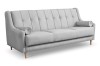 WERSALKA PLATON Sofa Tkanina CALDO 16 Szara Do Salonu Buk Nóżki.jpg