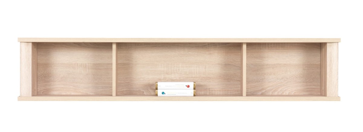 Półka FINEZJA F 13 Wisząca Szerokość 160 cm Do Salonu Pokoju Sypialni Dąb Sonoma  Nowoczesna Tradycyjna Klasyczna Regał Na Książki