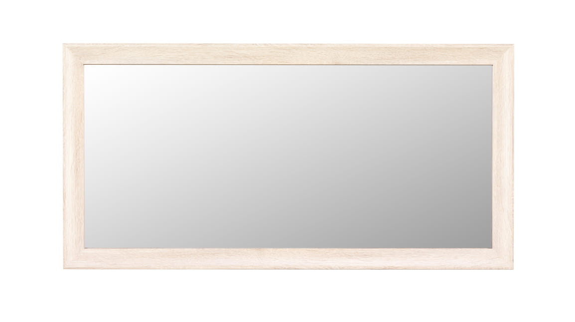 Lustro FINEZJA F 14 Szerokość  120 cm Wysokość 60 cm Rama Dąb Sonoma Do Salonu Sypialni