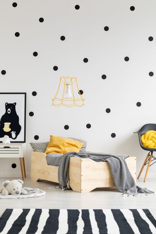 Łóżko KORNEL 1 Dla Dziecka Młodzieżowe Sosnowe Drewno Jednoosobowe.jpg