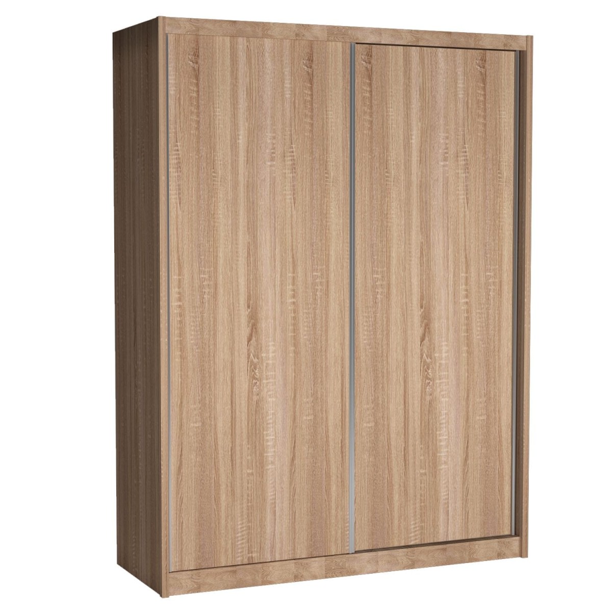 Szafa Przesuwna MIKI Wysoka 240 cm Szerokość 180 cm Głębokość 67 cm Dwudrzwiowa Szuflady Półki Drążek DĄB SONOMA.jpg