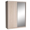 Szafa Przesuwna MIKI Wysoka 240 cm Szerokość 180 cm Głębokość 67 cm Dwudrzwiowa Szuflady Półki Drążek SANTANA Lustro.jpg