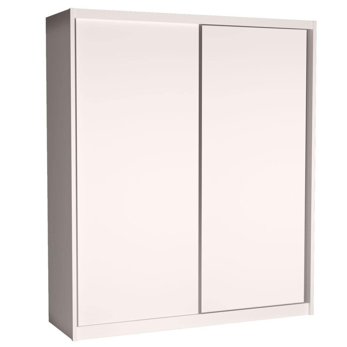 Szafa Przesuwna MIKI Wysoka 240 cm Szerokość 208 cm Głębokość 67 cm Dwudrzwiowa Szuflady Półki Drążek BIEL ALPEJSKA.jpg