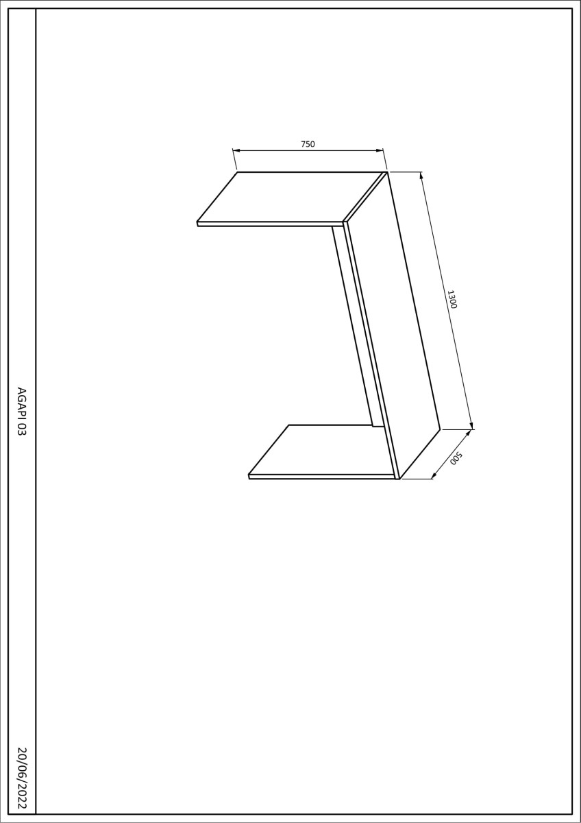 Biurko Agapi 2497LZ03_1 Białe Młodzieżowe Do Pokoju Dziecka Toaletka Proste Meble Wymiary.jpg