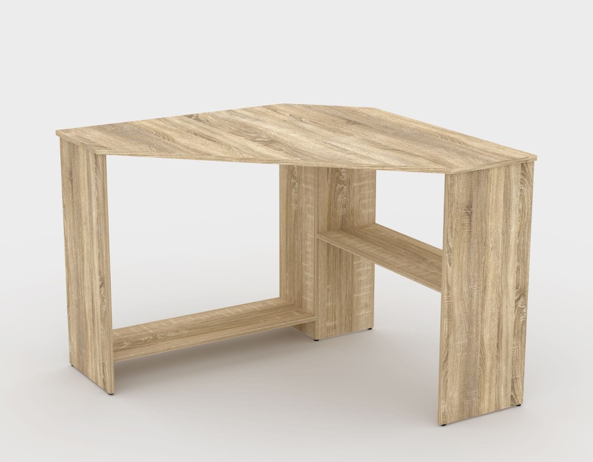 Biurko RINO 24F0LY03 Narożne Rogowe Dąb Sonoma Młodzieżowe Do Pokoju Dziecka Meble Helvetia Nowoczesne Półka.jpg