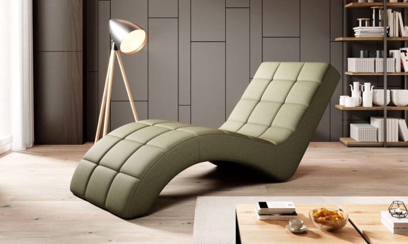 Szaezlong Laguna Fotel Leżanka Tkanina Letto 38 Zielony Do Salonu Pokoju Nowoczesny Pikowane Siedzisko.jpg