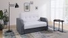 AMERYKANKA II Fotel Sofa Sprężyny Bonell Mała Młodzieżowa Do Pokoju Dziecka  KWADRAT LOTUS SZARY.jpg