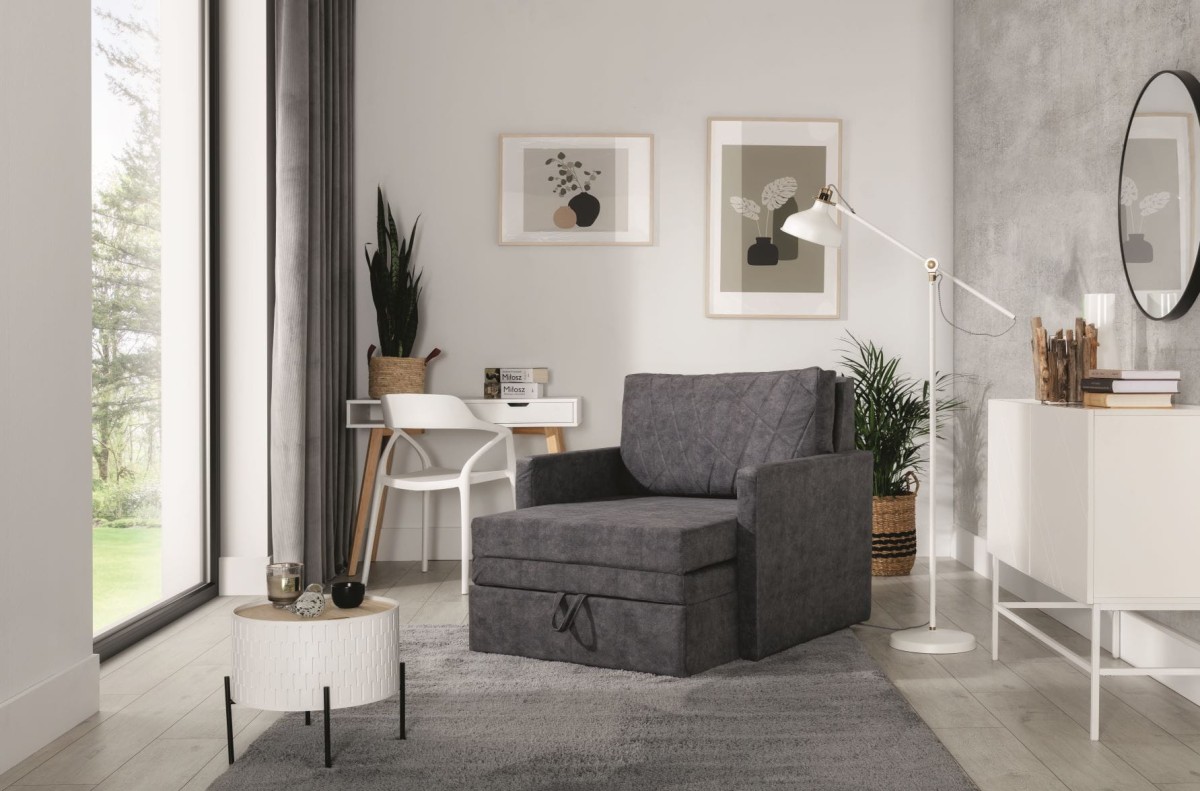 Sofa LUCA Amerykanka Fotel Tkanina Doro 17056 Jednoosobowa Szerokość 94 cm Mała Wąska.jpg