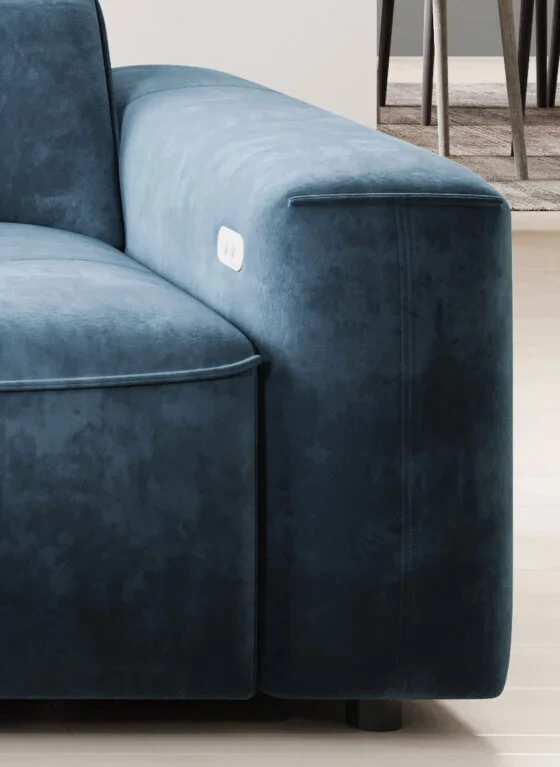 Narożnik Colombo Mini Funkcja Relaks Elektryczna Regulacja Siedziska Nowoczesny Do Salonu Wersal.webp