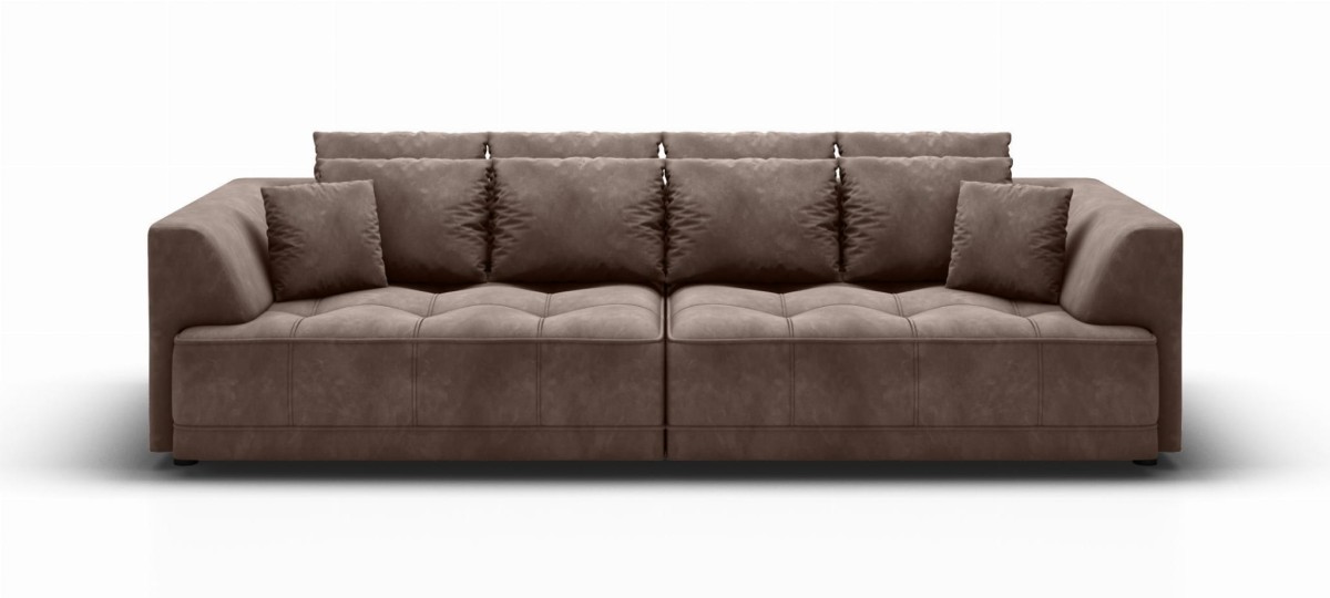 Tiga Bigsofa Tkanina Riviera 16 Elektryczna Regulacja Głębokości siedziska Poduszki Nowoczesna Duża Do Salonu Kanapa Pokoju Powierzchnia Spania B.jpg