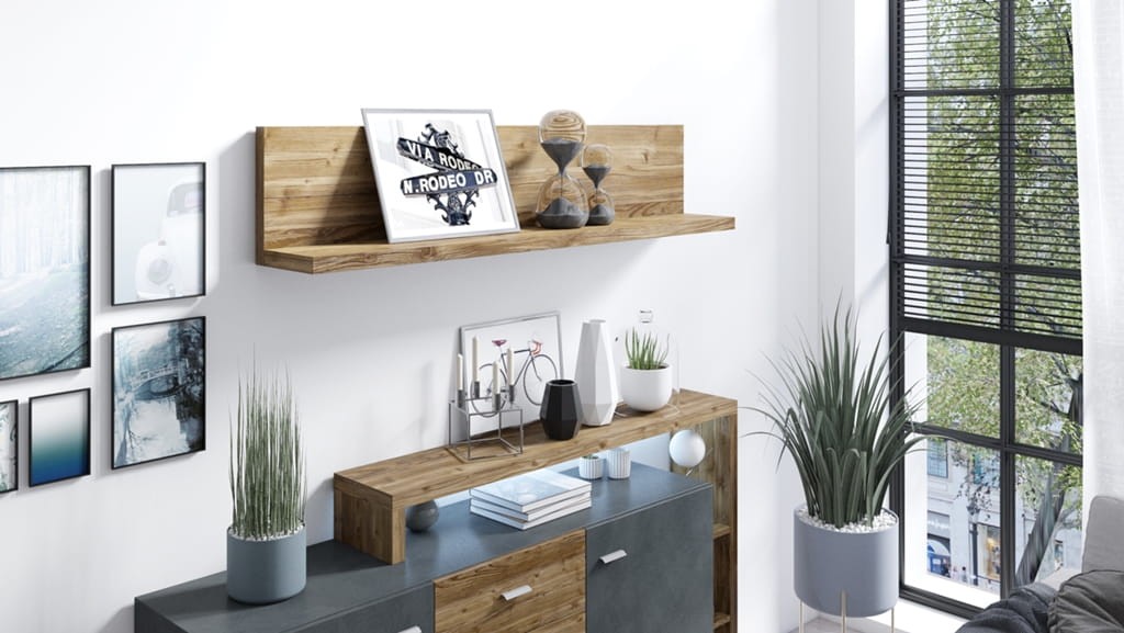 Meblościanka BOTA Appenzeller / matera-appenzeller Helvetia Meble Szafka RTV Półka Nowoczesna Tradycyjna Do Salonu Pokój Dzienny