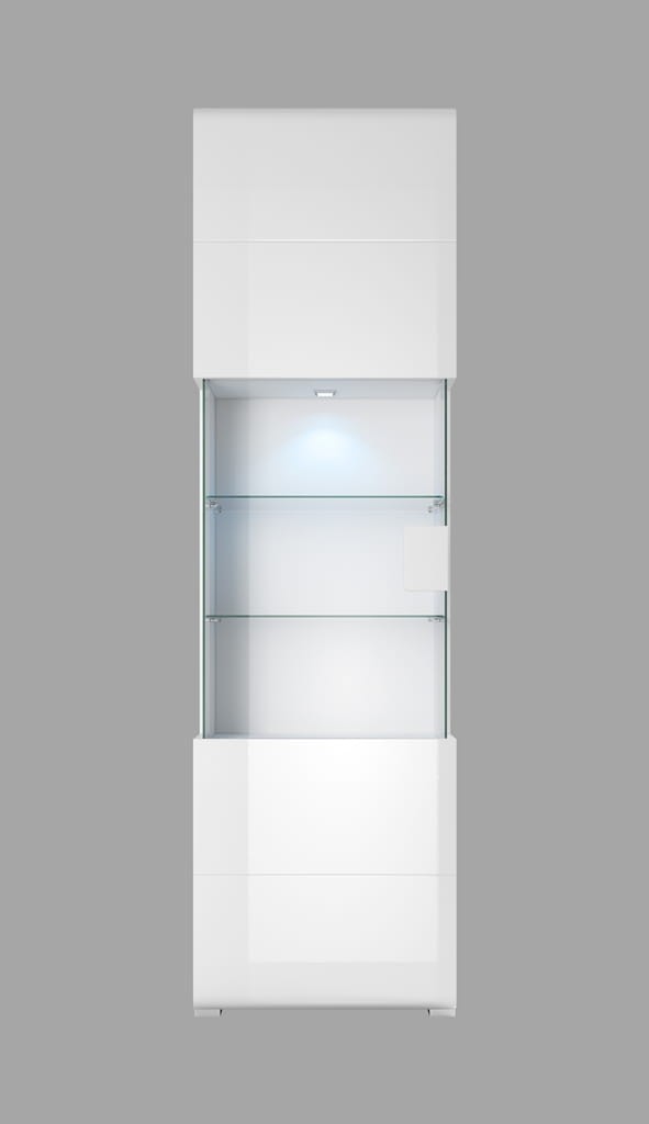 Meblościanka TOLEDO Biały laminat / biały połysk Helvetia Meble 2498DW40 05 02 42 Meble do pokoju dziennego Nowoczesne Tradycyjne Do Salonu Pokój Dzienny