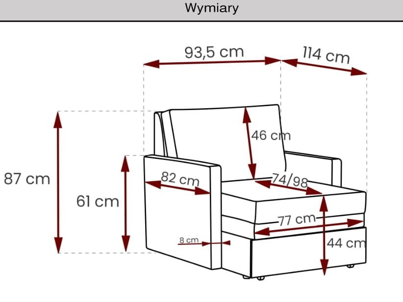Sofa LUCA Amerykanka Fotel specyfikacja Wymiary.jpg
