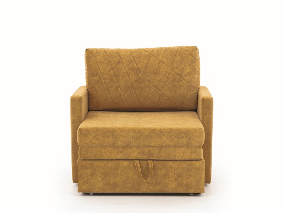 Sofa LUCA Tkanina doro 17062 Żółta Pomarańczowa Amerykanaka Do Pokoju Dziecka .jpg