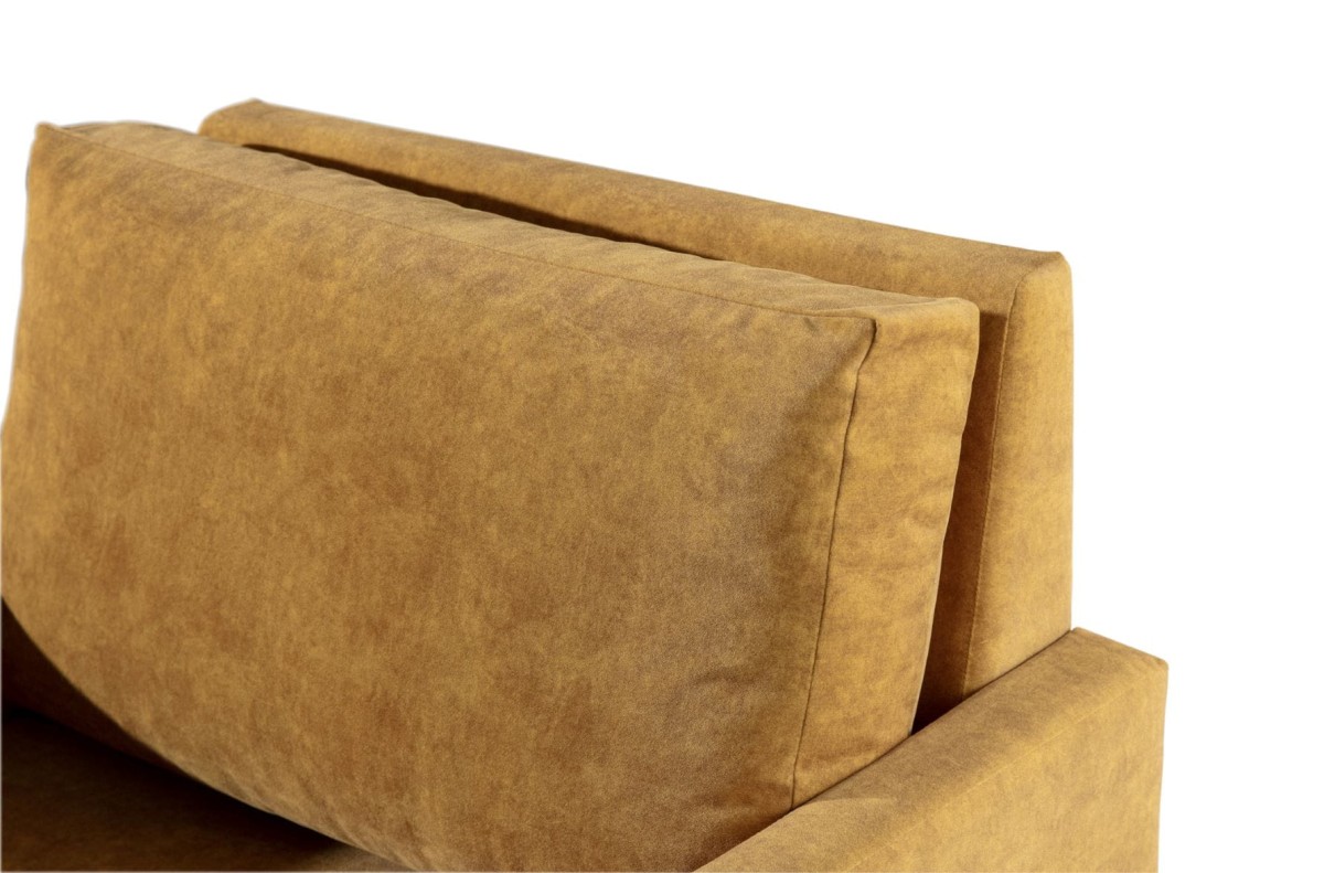 Sofa LUCA Tkanina doro 17062 Żółta Pomarańczowa Amerykanaka Do Pokoju Poduszka Gładka Dwustronna.jpg