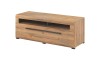 Szafka RTV TULSA Szerokość 140 cm Dąb Grandson Helvetia Meble 24KZFJ41 Komoda Nowoczesna Tradycyjna Do Salonu Pokój Dzienny