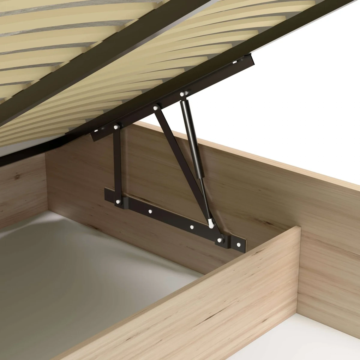 Łóżko KALI 140 x 200 Lamele Podnośnik Gazowy.webp