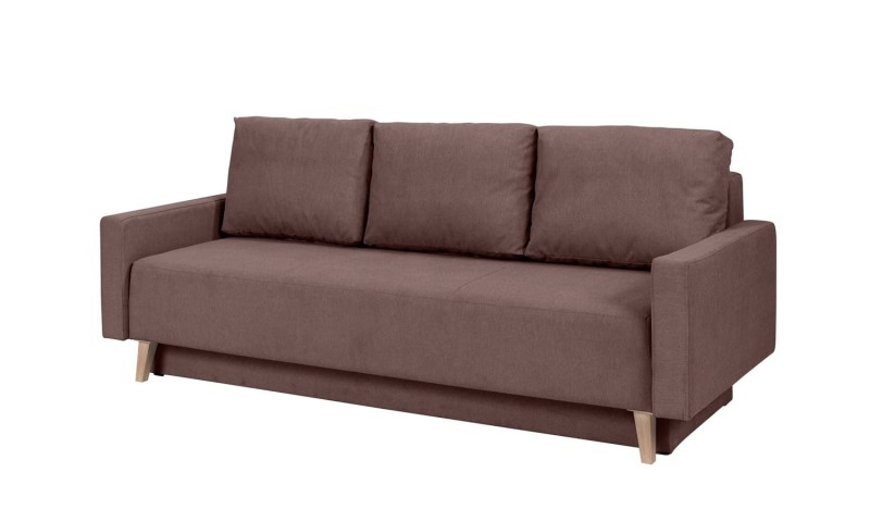 Sofa Oviedo Tkanina MORIC 03 brązowa Funkcja Spania Pojemnik Klasyczna Kanapa Wersalka Bonell.jpg