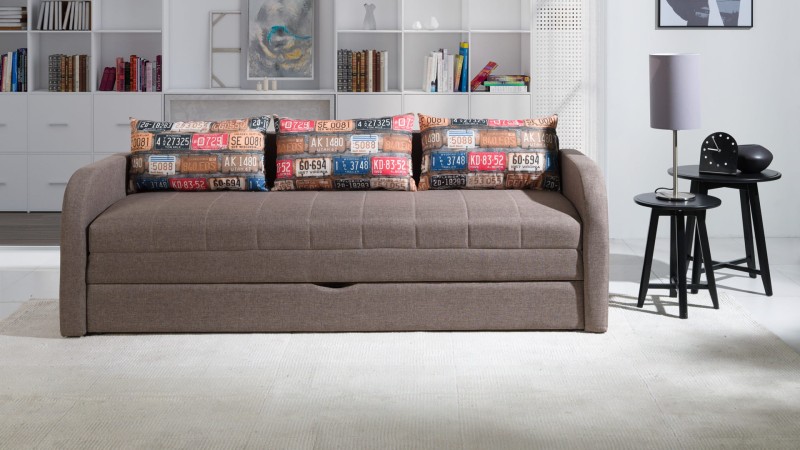 Kanapa Sofa Łóżko RAFAL Tkanina Lux 04 ROUTE 62 Funkcja Spania Pojemnik Pianka HR GiB Meble Młodzieżowa.jpg