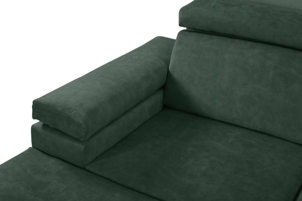 NAROŻNIK BRICO MINI Tkanina COUNTRY 11 Butelkowa Zieleń Zielony Do Salonu Nowoczesny GiB Meble.jpg