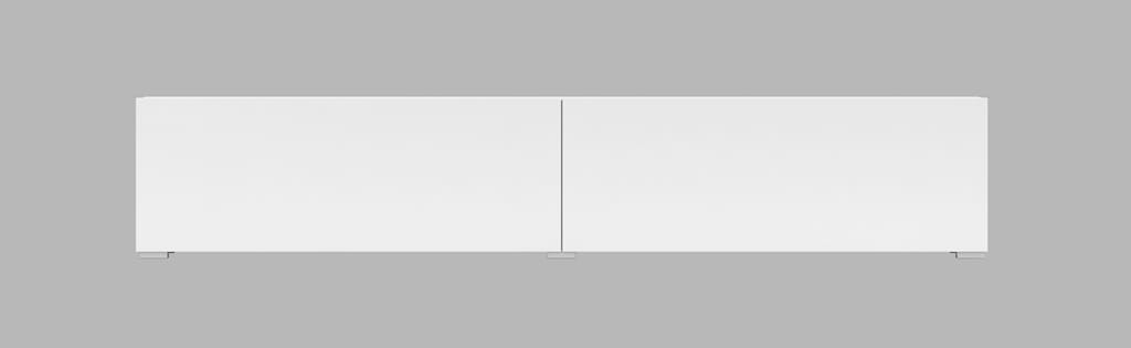 Szafka RTV AVA Szerokość 180 cm biały/dąb wotan Helvetia Meble 249NLM40 Nowoczesna Tradycyjna Do salonu