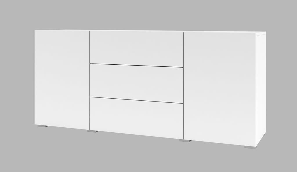 Pokój dzienny AVA biały/dąb wotan Helvetia Meble 249NLM10 26 Nowoczesna Tradycyjna Do salonu