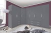 Szafa Smart Szerokość  200 cm antracyt Meblar SR1 Nowoczesna Tradycyjna Do salonu