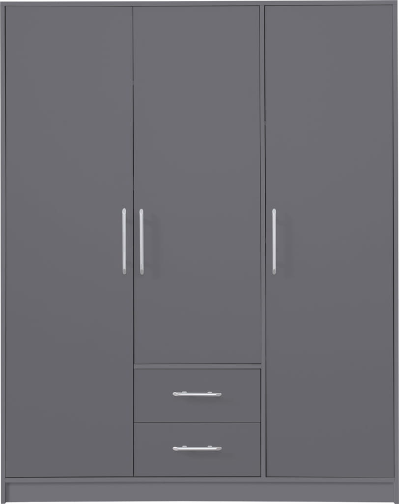Szafa Smart Szerokość 150 cm antracyt Meblar SR2 Tradycyjna Do salonu